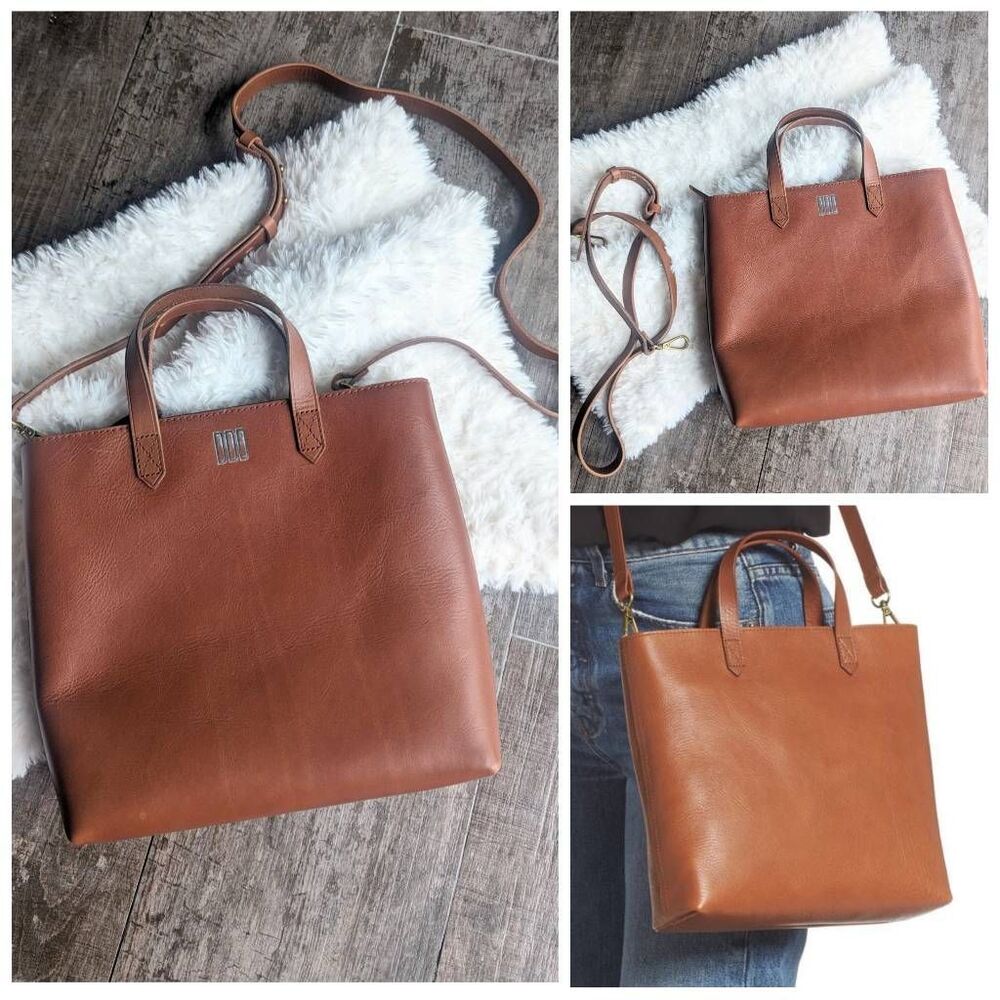 MADEWELL Monogram The Zip Top Transport Dual Handle Crossbody Tote